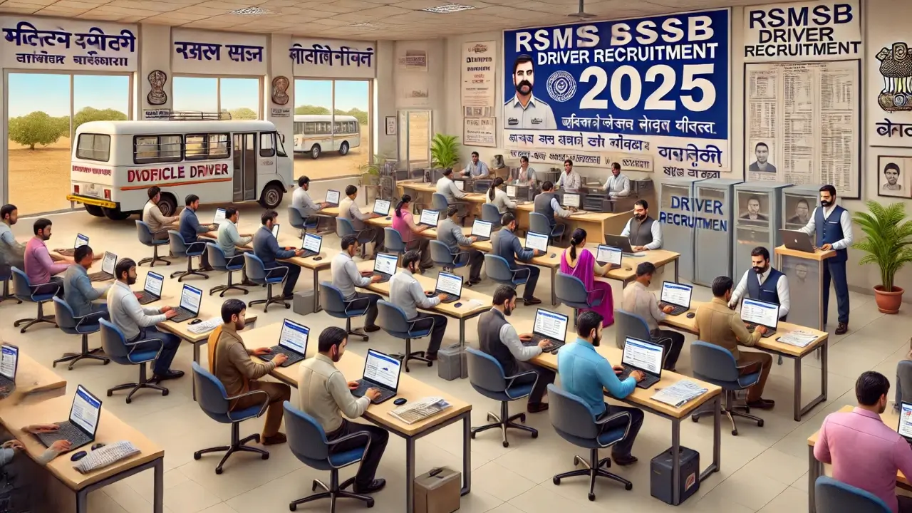 RSMSSB Driver Recruitment 2025